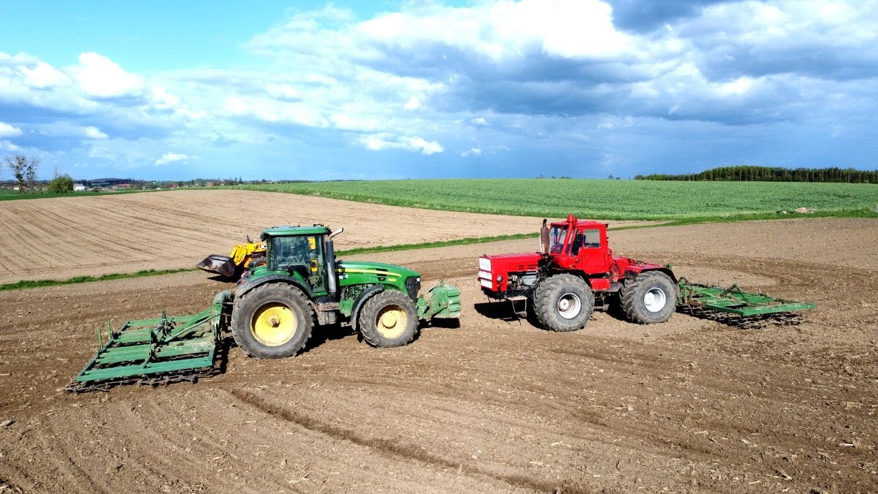 EKSPRESOWE BRONOWANIE 40 NA DWA ZESTAWY 2023/ PONAD 20 KM/H / T 150K & JOHN DEERE 7930