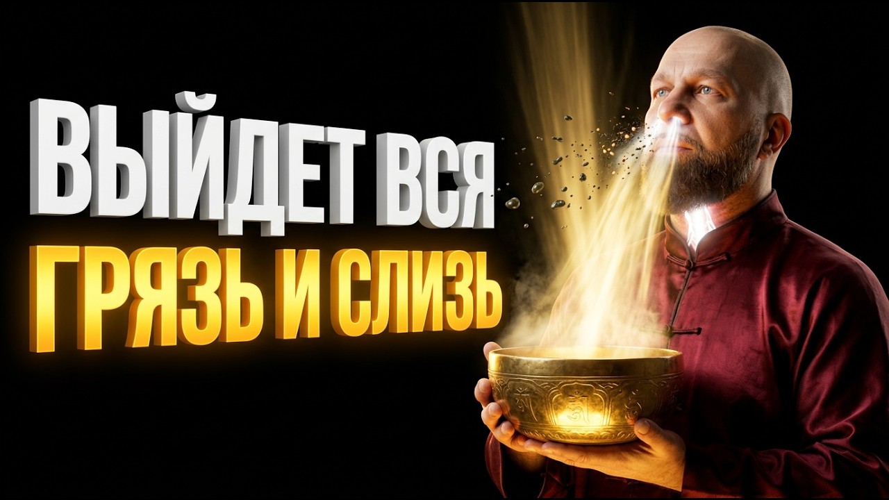 ВЫЙДЕТ ВСЯ ГРЯЗЬ И ИНФЕКЦИЯ: Мощная Чистка Носа и Легких | Исцеление Звуком | Исцеляющая Медитация