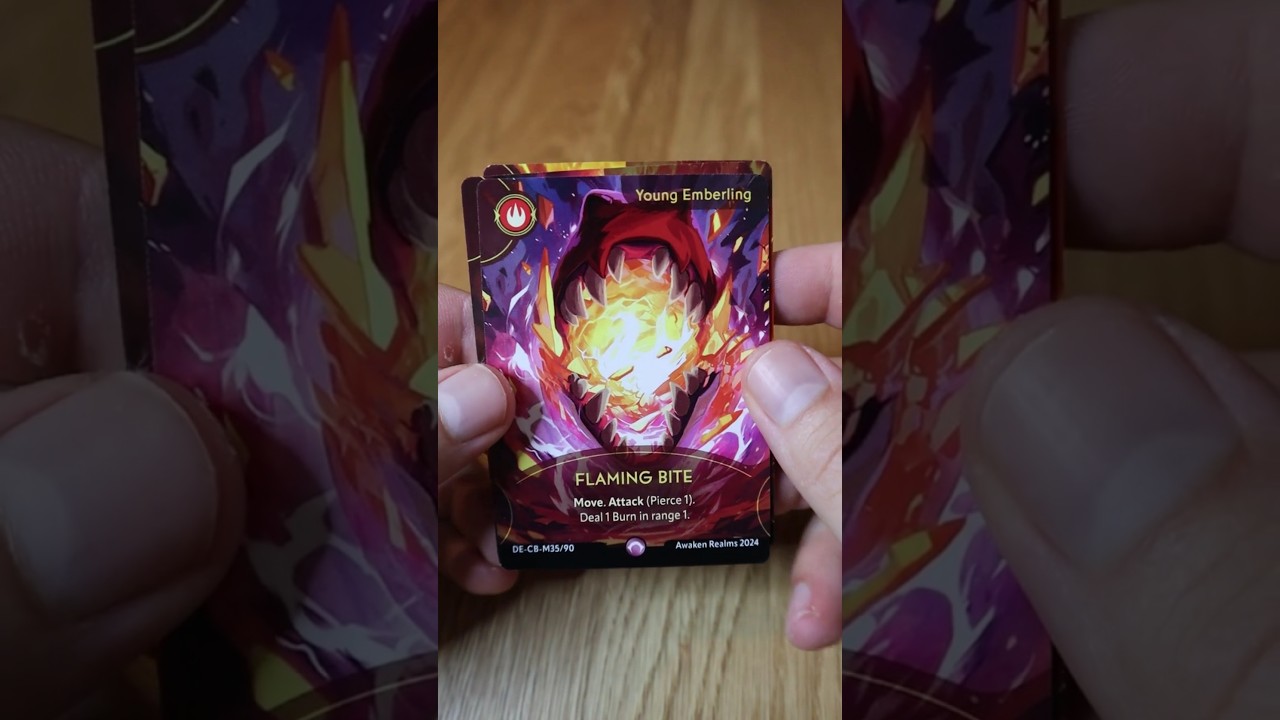 Action Cards: Young Emberling "Dragon Eclipse"
