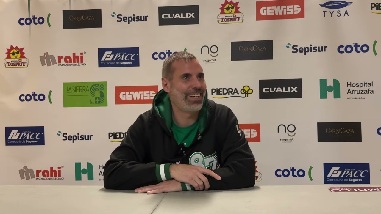Rueda de prensa Adrià Alonso posterior al partido ante Coto Córdoba (1/2/26)