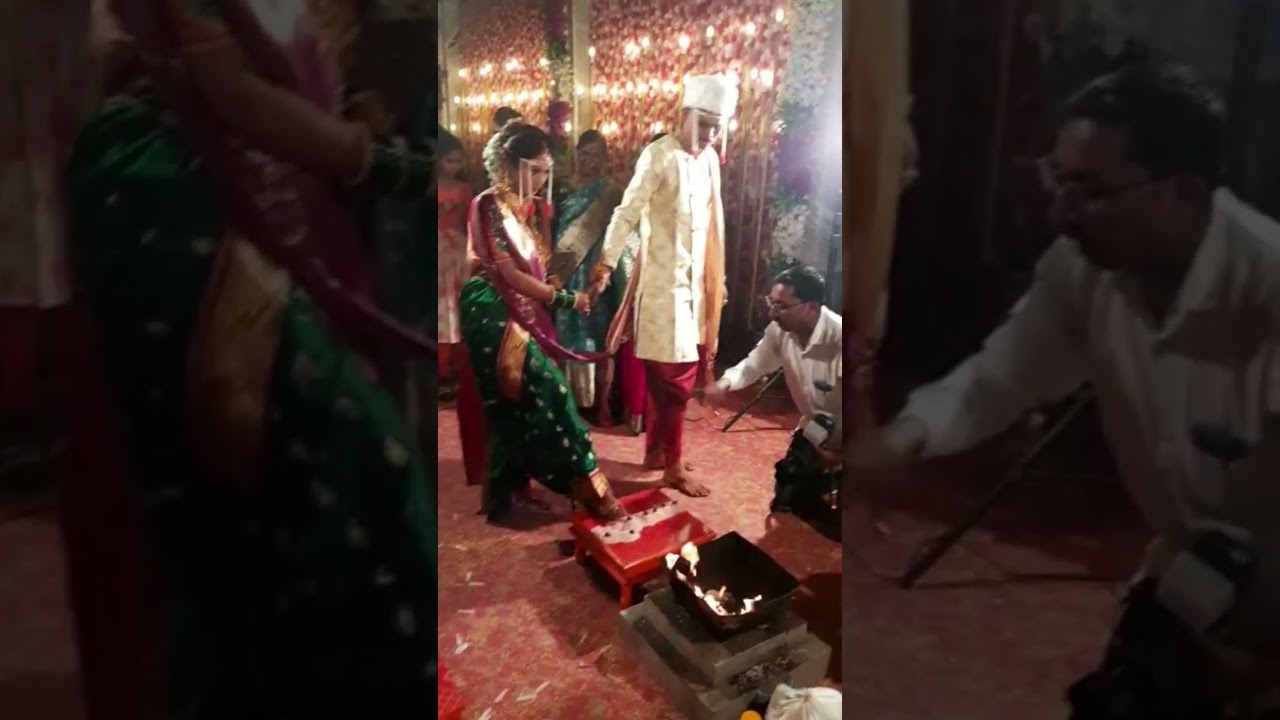 Saptapadi Marathi....#instareels #love #marathiweddingsongsdj #wedding #marathihaldi #weddingdance