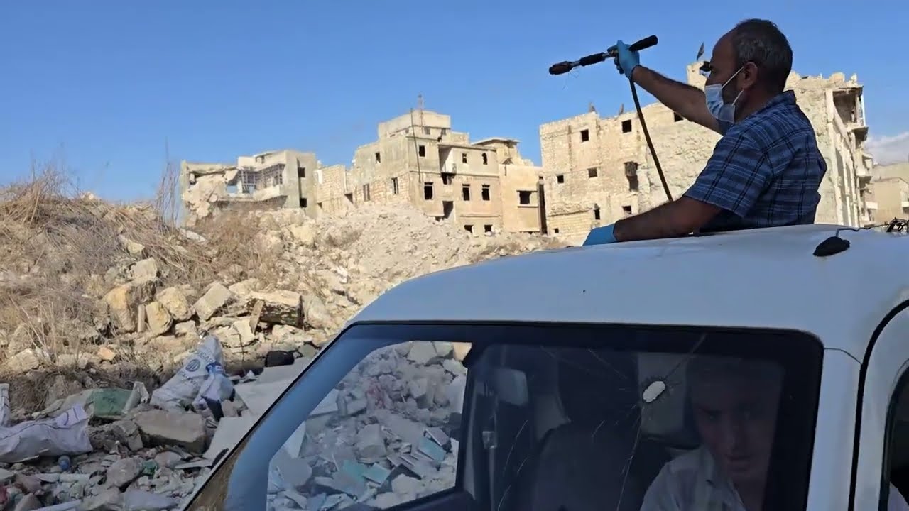 مديرية الشؤون الصحية تكثف حملات الرش الضبابي في أحياء حلب الشرقية حفاظًا على الصحة العامة