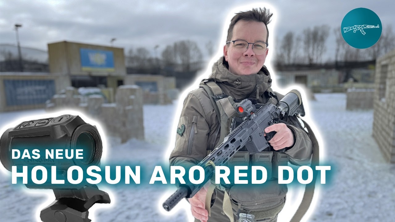 Holosun ARO RD2 Red Dot im &Uuml;berblick | Vorstellung & Einsatz im Magfed Paintball und Airsoft