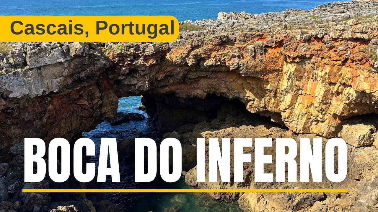 Cascais, Portugal | Boca do Inferno & Farol de Santa Marta 🌊🇵🇹 A Natureza é deslumbrante | Parte 4/4