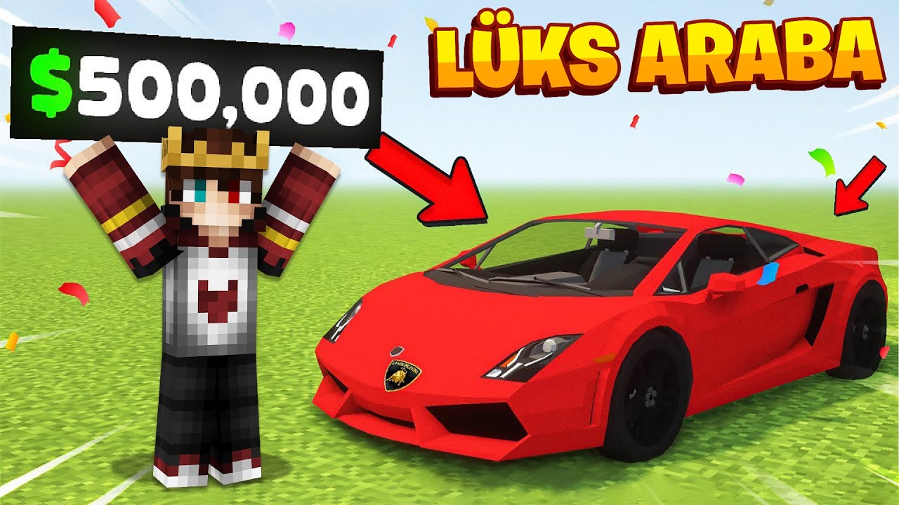ARABA TAMİRCİSİ OLUP ZENGİN OLDUK 😱 - Minecraft