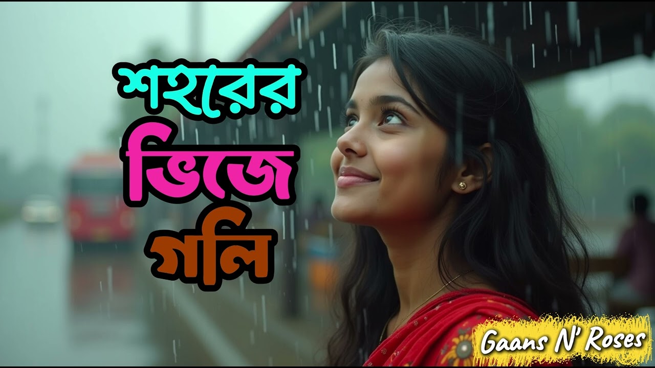 শহরের ভিজে গলি | Bangla Nostalgic Song | Moonsoon Melancholy | Urban Romantic Song