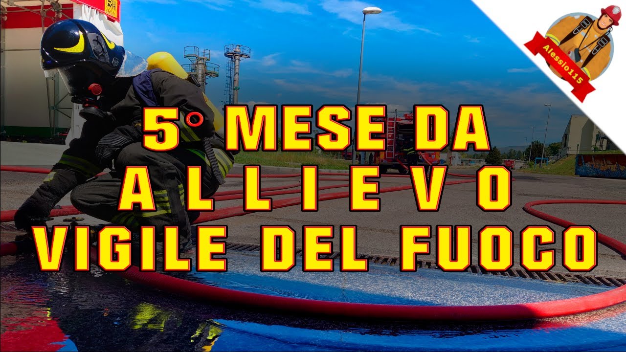 5° mese da Allievo Vigile del Fuoco - #115Stories 🚒🚨🔥 S.F.O. Montelibretti & Puntellamenti