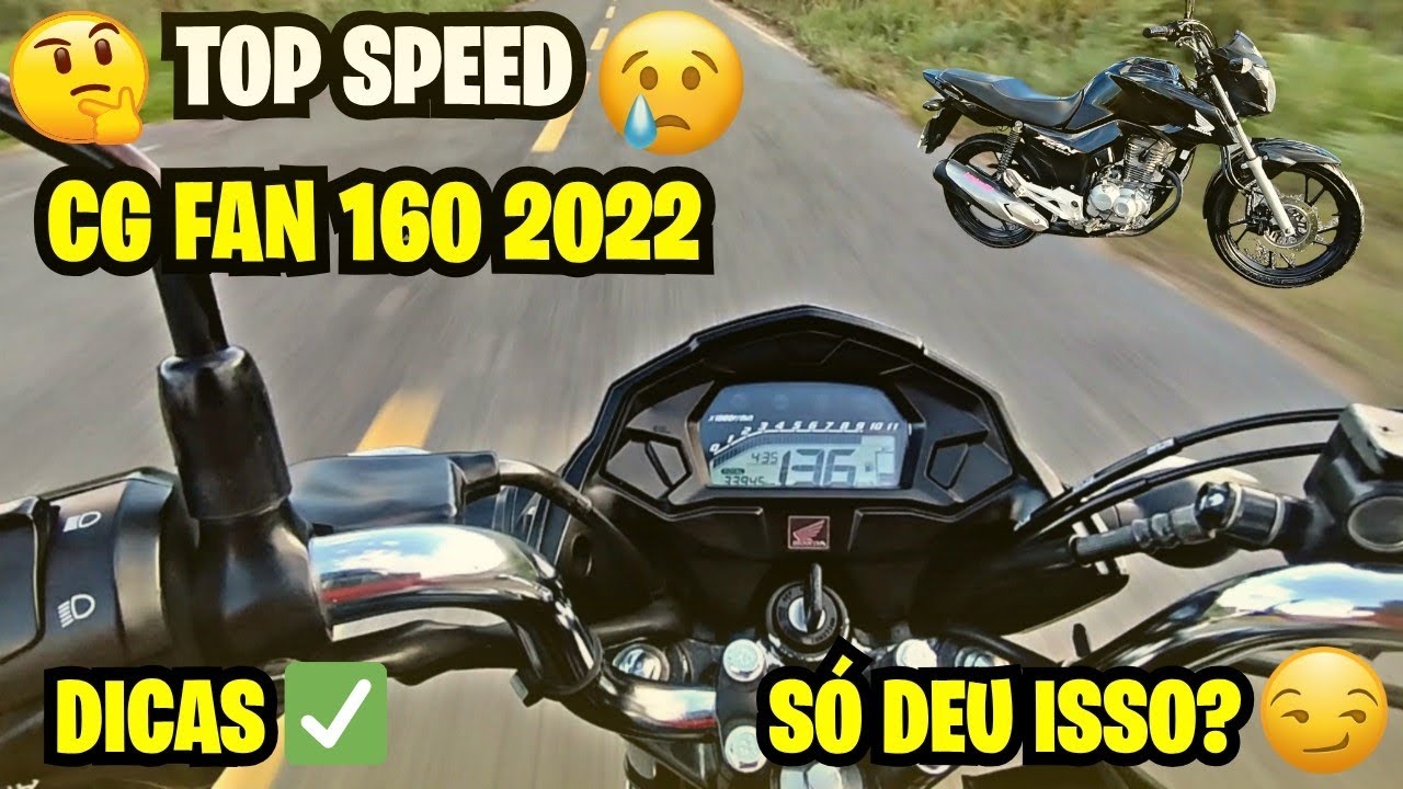 TOP SPEED CG FAN 160 2022 - S&Oacute; DEU ISSO? + DICAS.