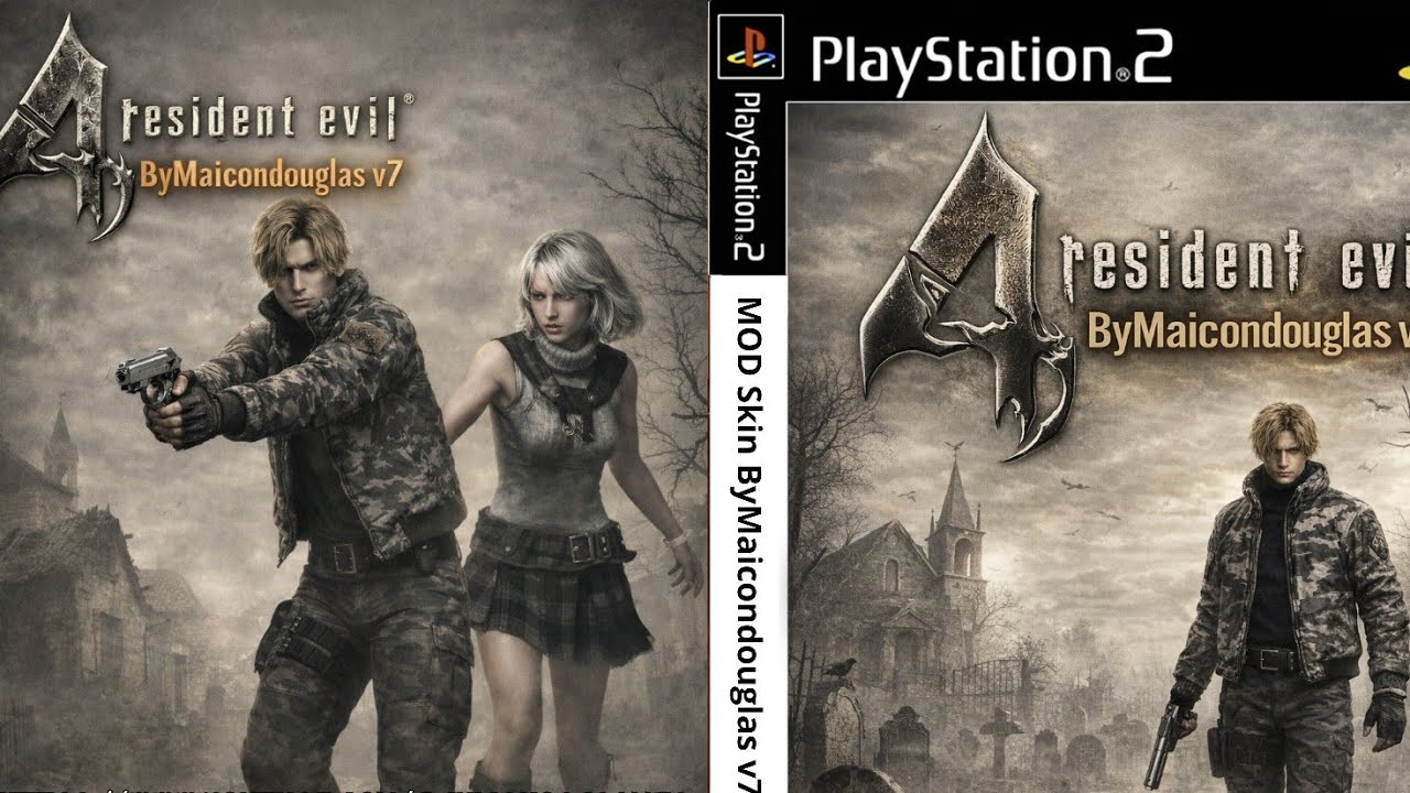 Resident evil 4 Mod skin V7.0 ByMaicondouglas download 