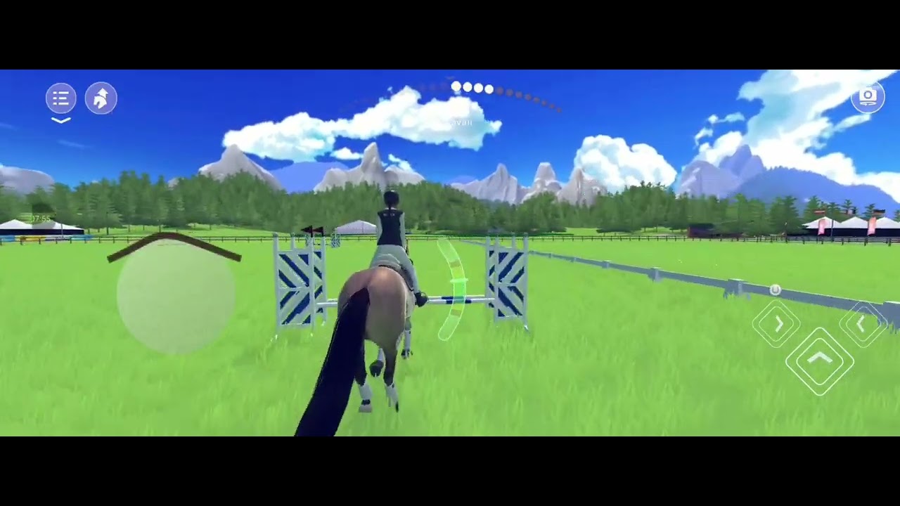1 er vidéo etg (equistram the game) abonnez-vous ❤️🎀👀