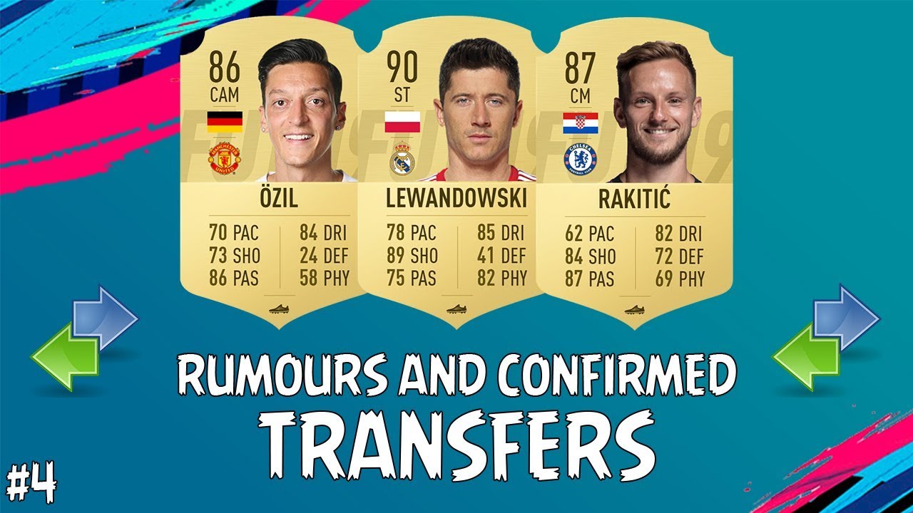 FIFA 19 | WINTER 2019 CONFIRMED TRANSFERS & RUMOURS #4 | w/ Lewandowski, Rakitic & Ozil