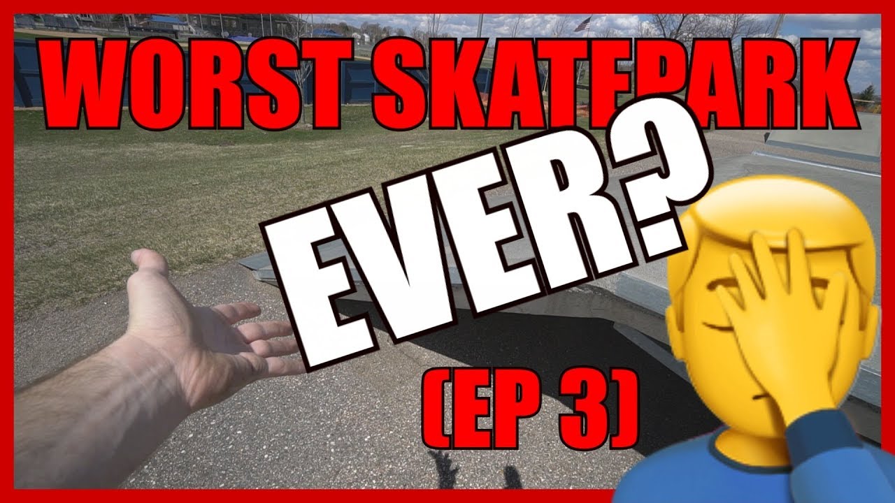 WORST SKATEPARK EVER SEARCH! (4 parks, but each gets WORSE!)