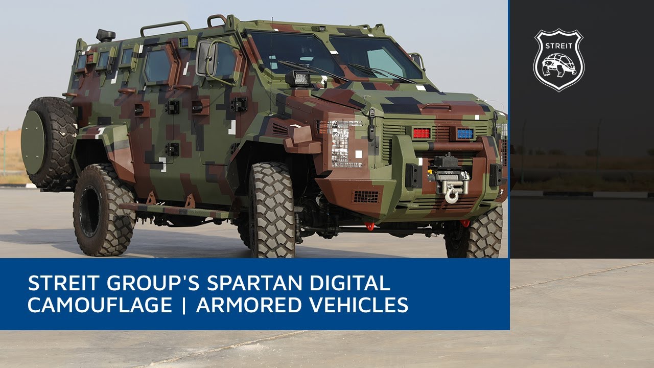 Streit Group's Spartan Digital Camouflage | Armored Vehicles