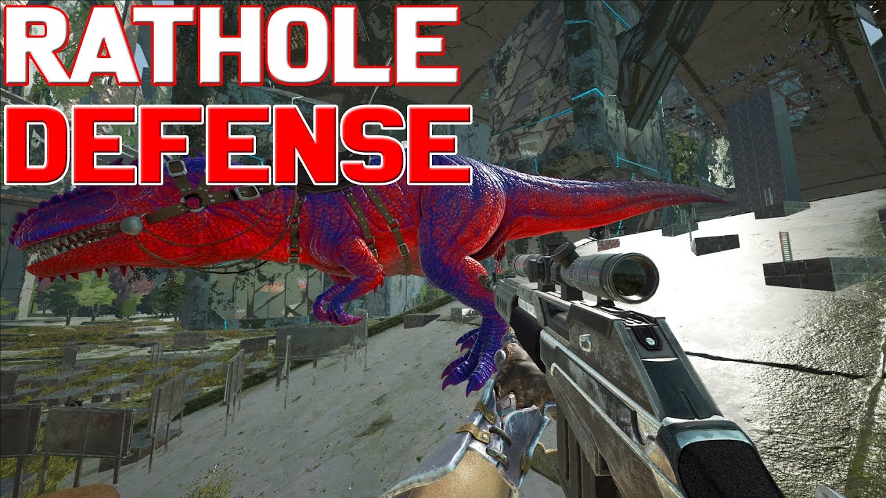 DEFENDING THE RATHOLE & GETTING GOD DINOS - ARK DUO PVP