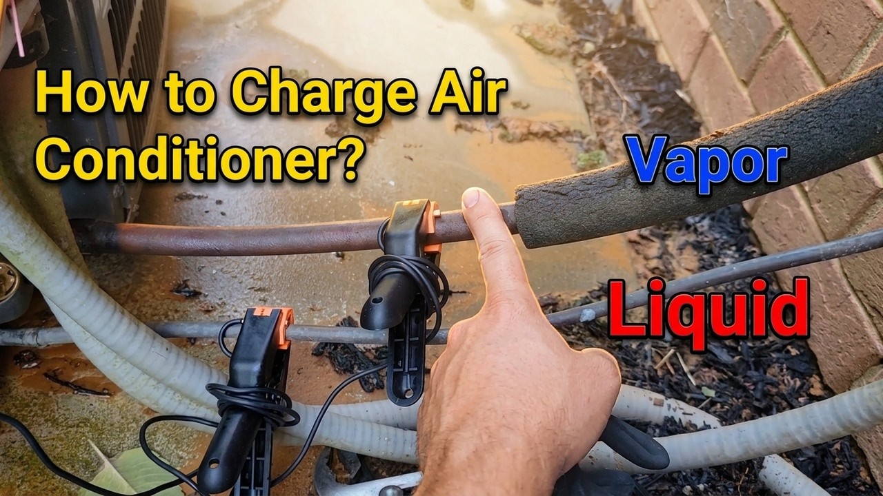 How To Charge an Air Conditioning System?