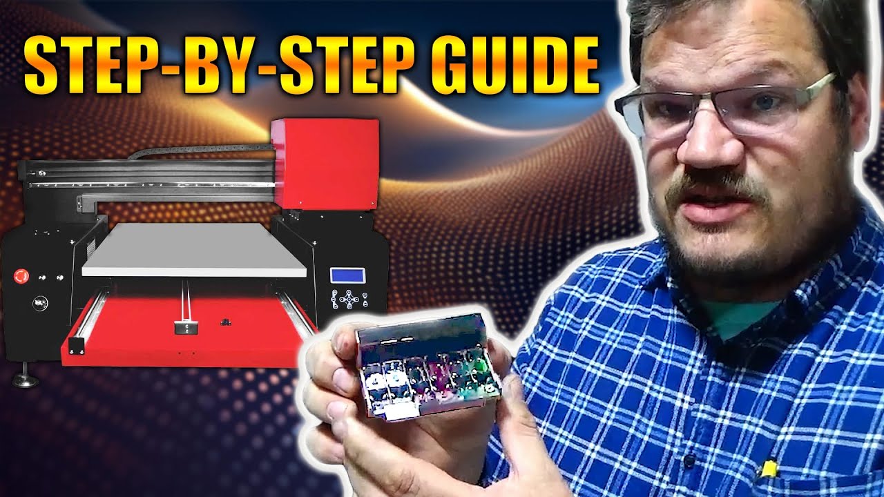 Simple Replace Your Printhead on a Chinese printer Xp600 F1080 DX11 Epson Full How to Tutorial
