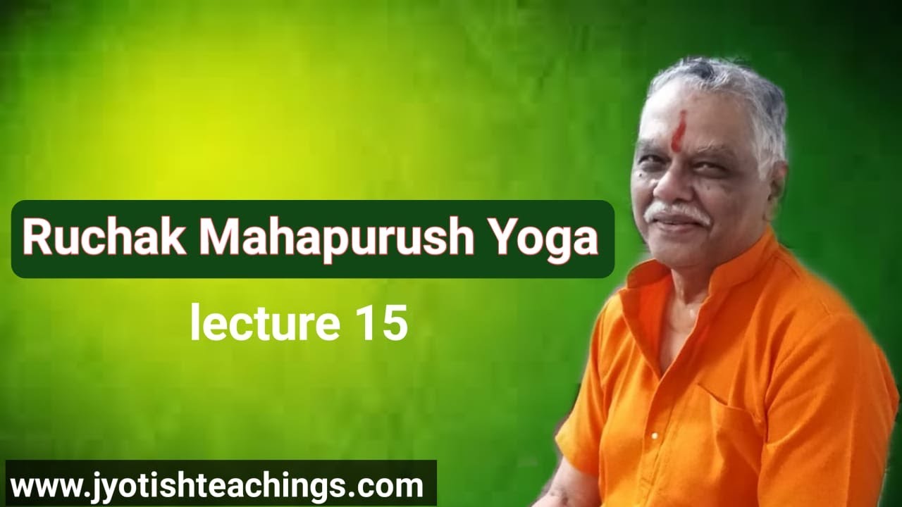 Yoga series lecture 15 Ruchak Mahāpurusha Yoga