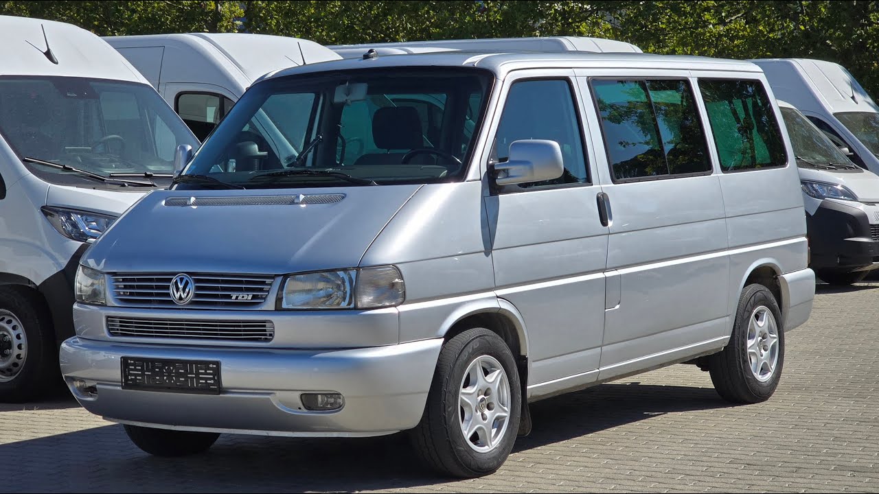 2002 Volkswagen T4 Multivan Atlantis 2.5 TDi 102HP Reflex Silver