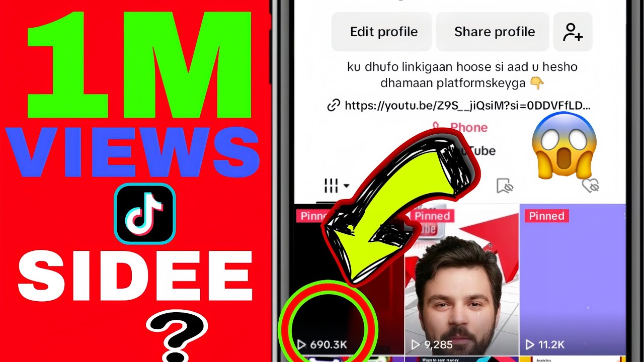 SIDEE LOO HELAA TIKTOK VIEWS BADAN - HOW TO GET MORE VIEWS ON TIKTOK WITH IN 24 HOURS