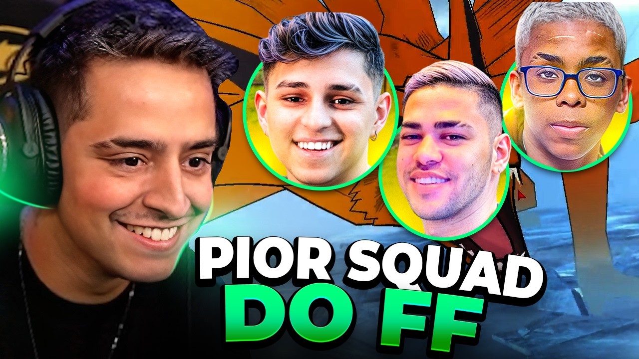 CORINGA NÃO TANKOU JOGAR FREE FIRE COM NOBRU, RACHA E BOCA DE 09 KKKKKKKKKKKKKKKKKKK