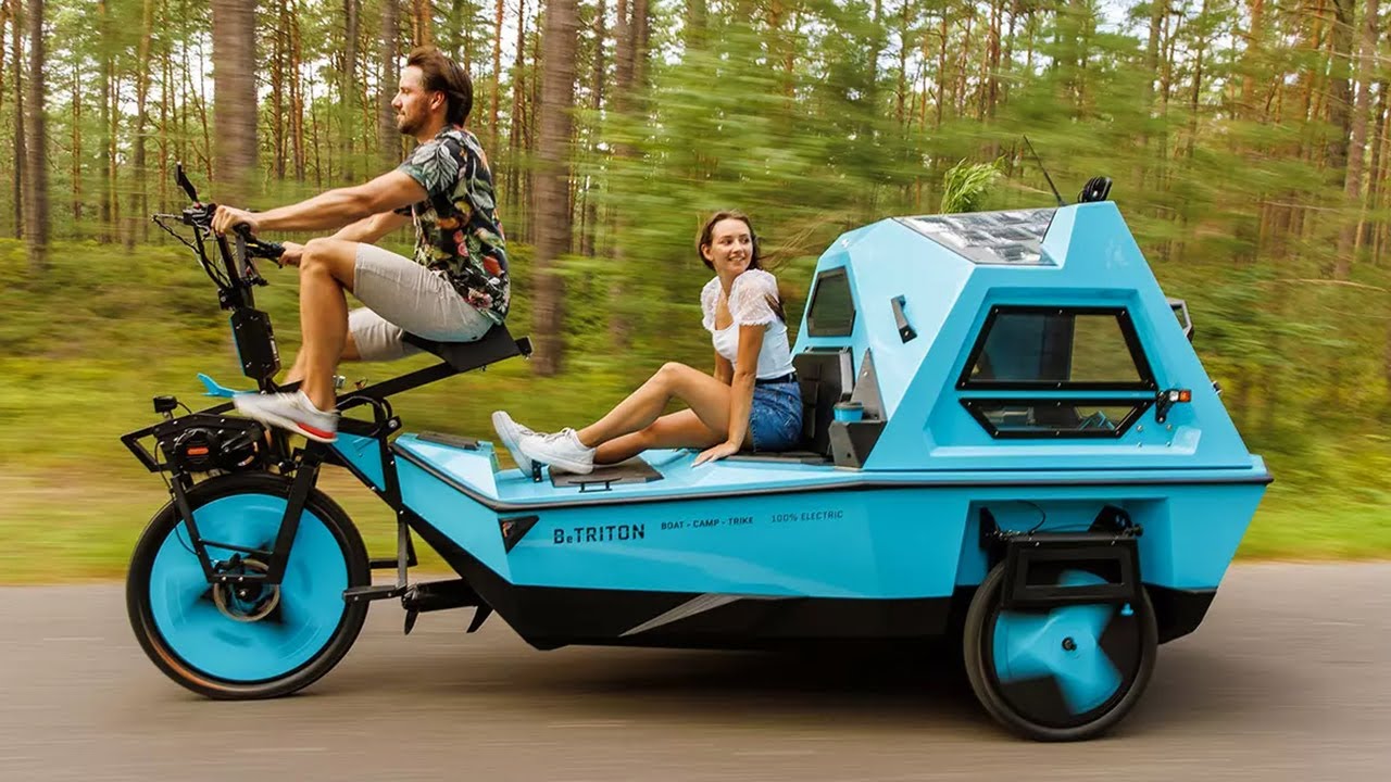 INCREDIBLE BIKE INVENTIONS FOR CAMPING