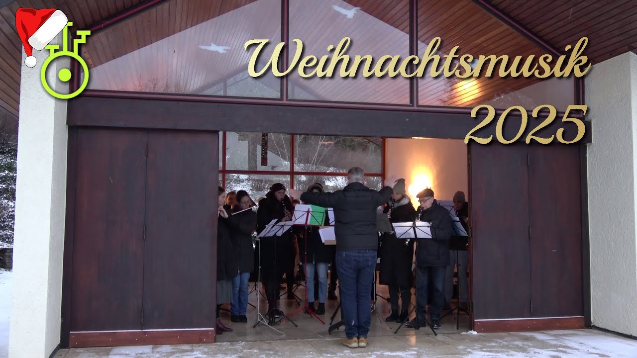 Weihnachtslieder auf dem Friedhof 2025 🎵 Musikverein Neuhausen (Enzkreis)