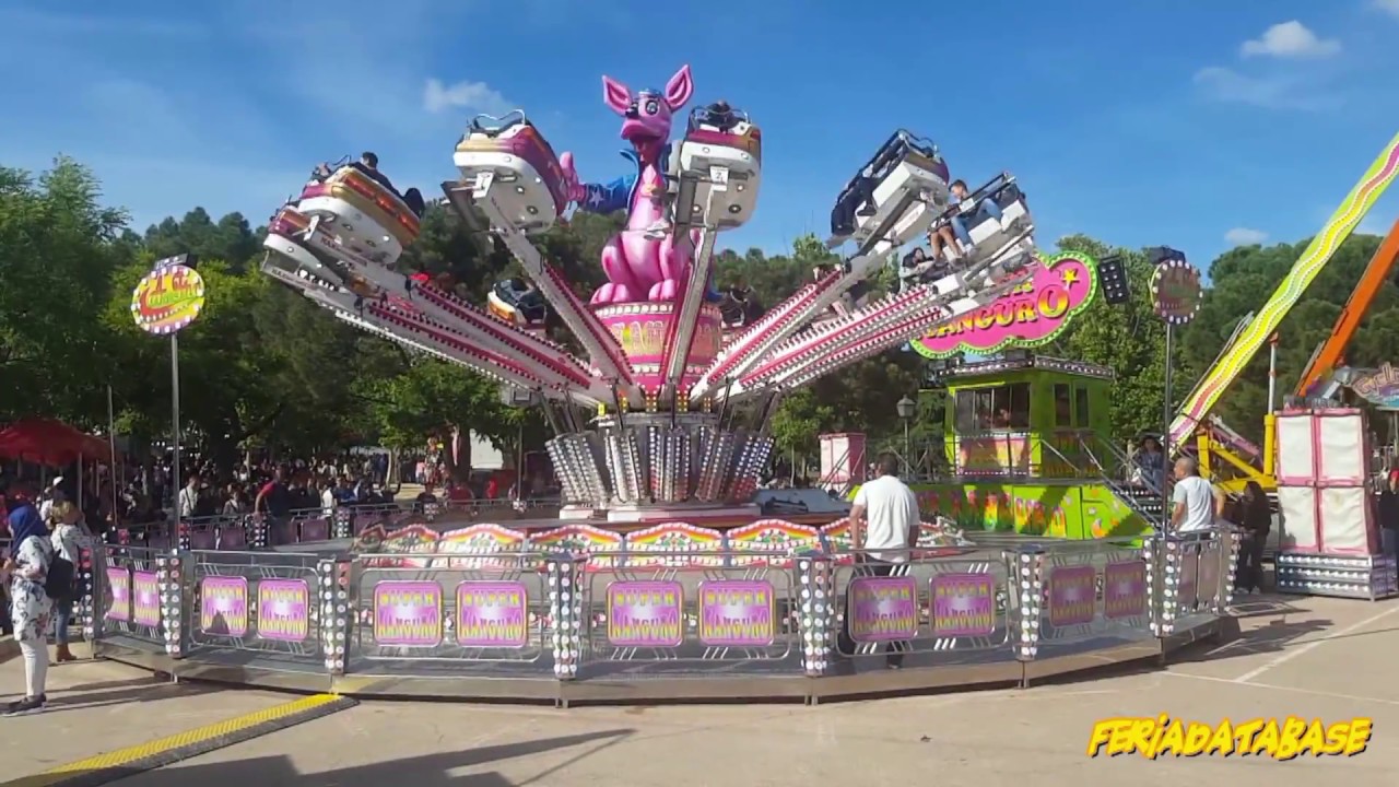 Super canguro (Fra Atracciones) Fiestas San isidro 2017 La Pradera.