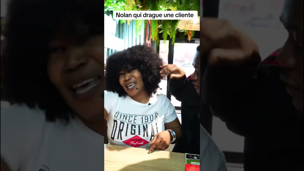 🇨🇮🇫🇷 FAMILLE BOCOUM : Nolan qui drague une cliente🤣🤣 #cotedivoire #france #abonnetoi #viral 