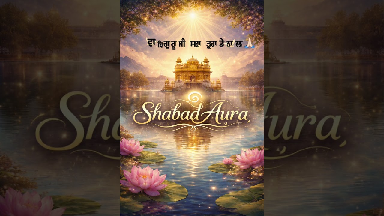 🙏 #ShabadAura #GurbaniKirtan #WaheguruSimran #Sikhism #Meditation SpiritualMusic #Gurbani