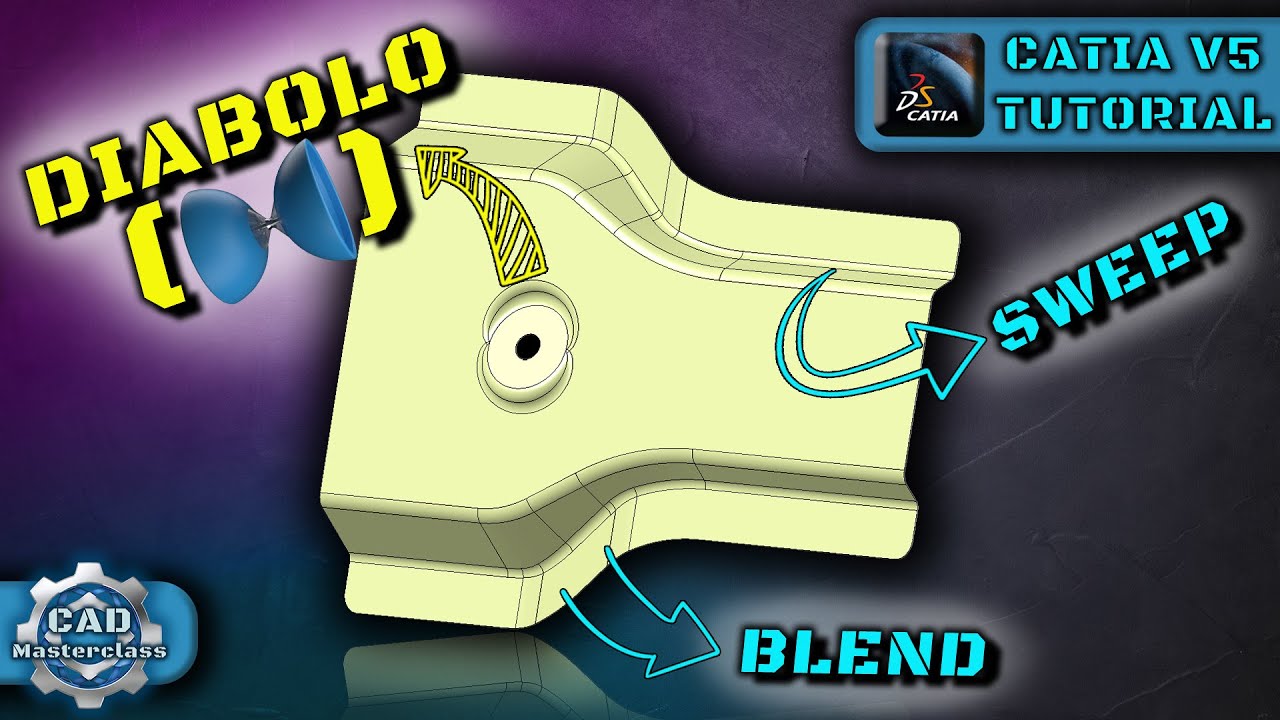 THIS Awesome Features Saves You A LOT of Time ! How to Use Diabolo | CATIA V5 Tutorial