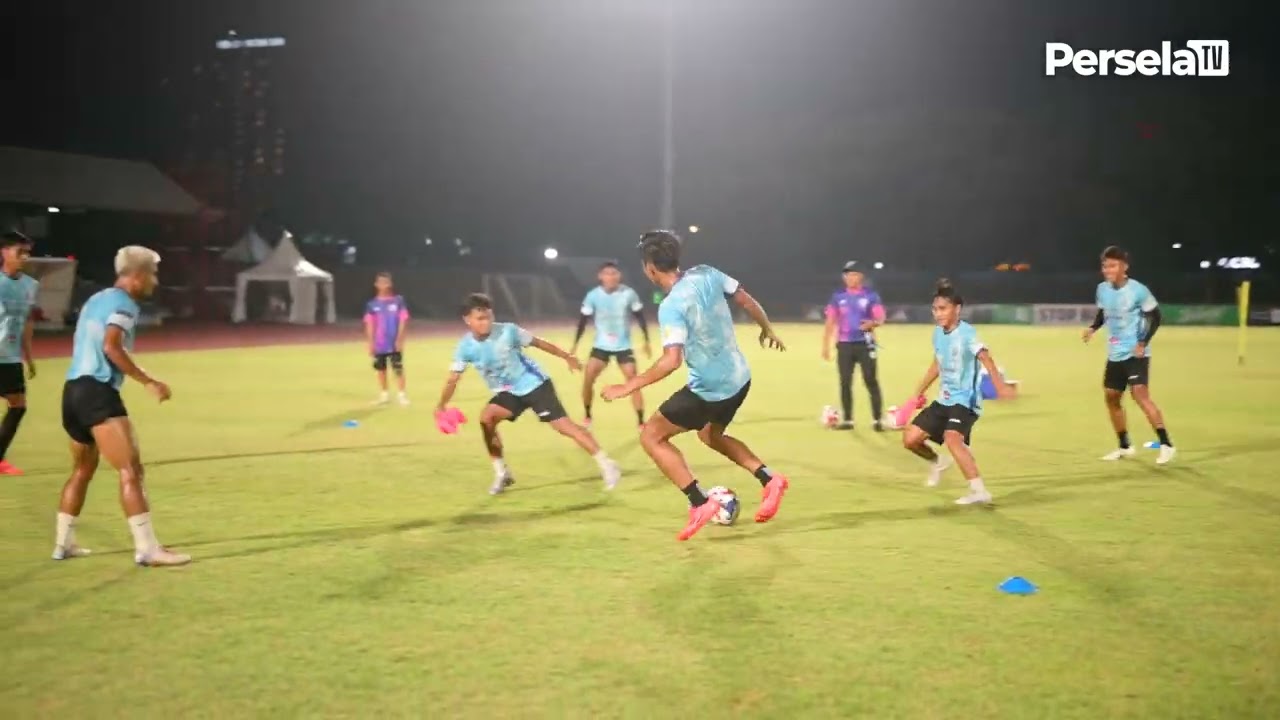 OFFICIAL TRAINING PERSELA LAMONGAN | TARGET CURI POIN DARI PERSIKU KUDUS