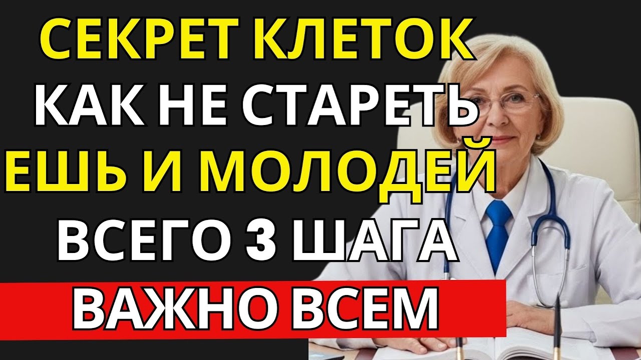 Врач-лауреат Нобеля: ешьте это ежедневно — и доживёте до 100 | ПРАВИЛЬНОЕ ПИТАНИЕ 50+