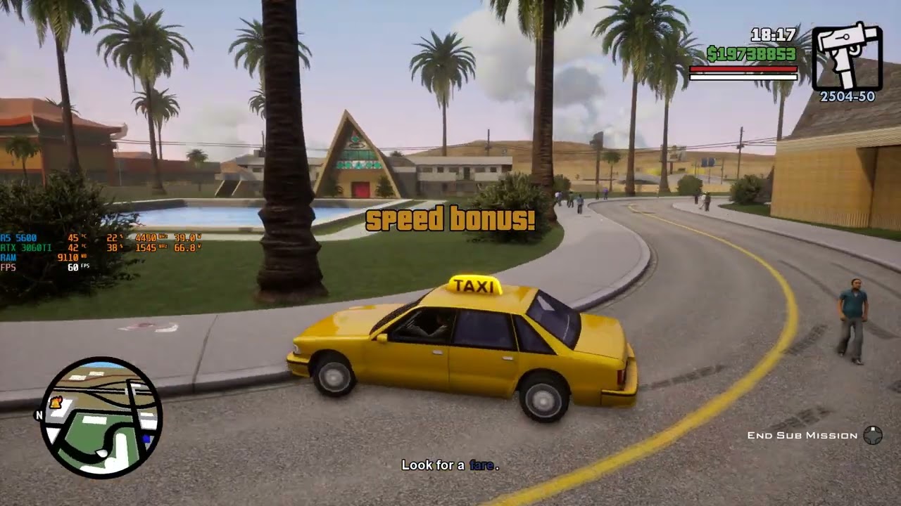 Driving around Las Venturas - GTA San Andreas Definitive Edition