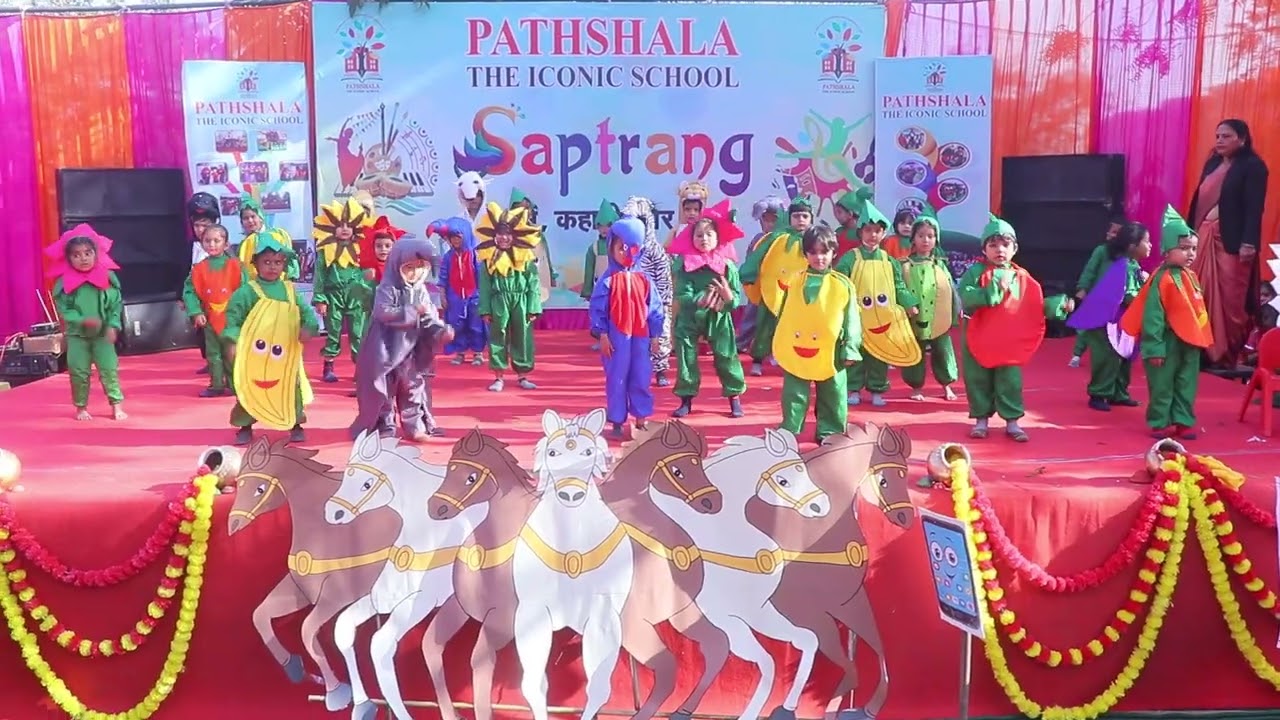 PATHSHALA'S Kids Rocking 'Jungle Jungle Baat Chali Hai' #Mowgli #TheJungleBook #SchoolPerformance