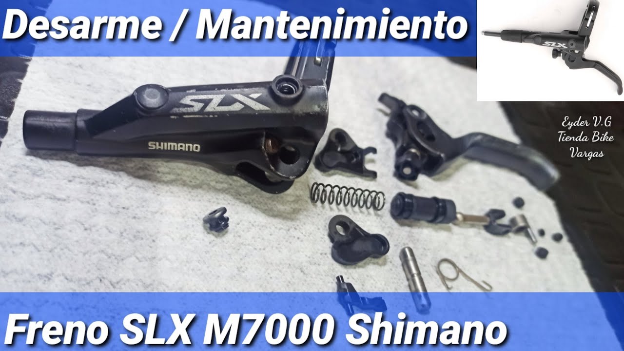 Desarmando FRENO SLX M7000 (palanca de freno) Hidráulico #shimano PARTE #1