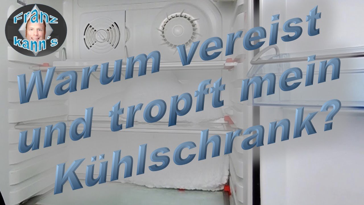 Warum vereist und tropft mein Kühlschrank? Tipps zur Fehlersuche und zur Vermeidung der Eisbildung.