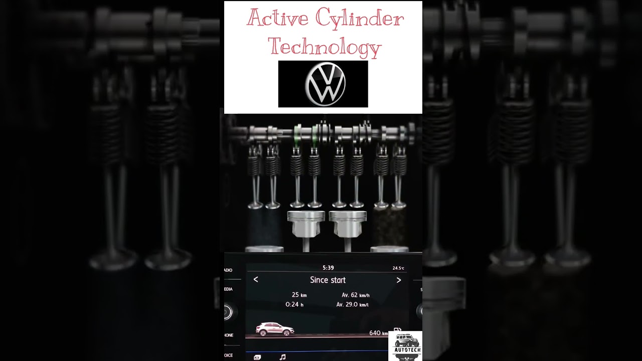 Active cylinder technology (ACT) #volkswagen #skoda #automobile #tamil #taigun #tiguan #kushaq #polo