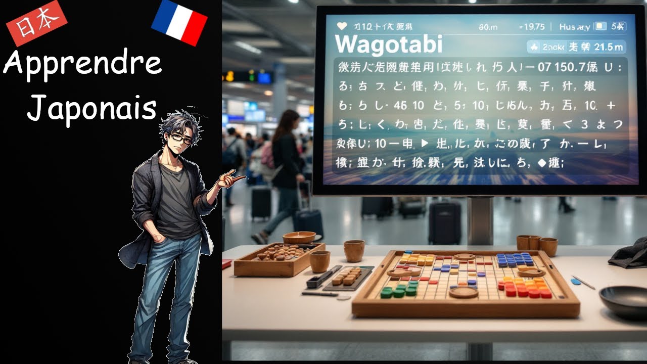 Apprends le Japonais autrement avec Wagotabi - Aéroport de Takamatsu - Episode 03