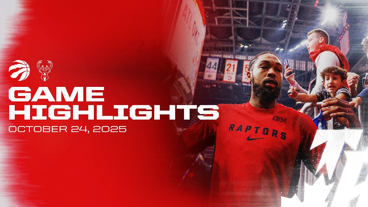 Raptors vs. Bucks Game Highlights | - October 24, 2025