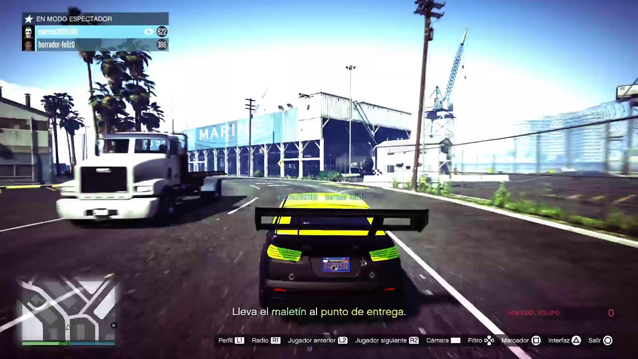 Jugando a Gta 5 versión PS5 online con amigos 2026