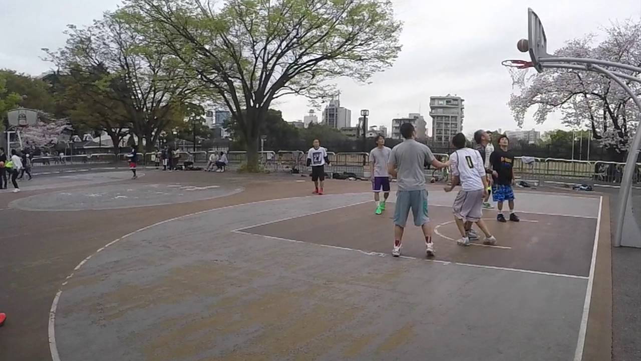 Mike Does Japan - Pickup Basketball at Yoyogi Park