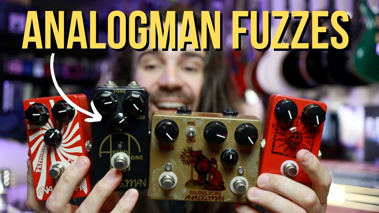 World's Greatest Fuzz Pedals | ANALOGMAN Fuzz Comparison