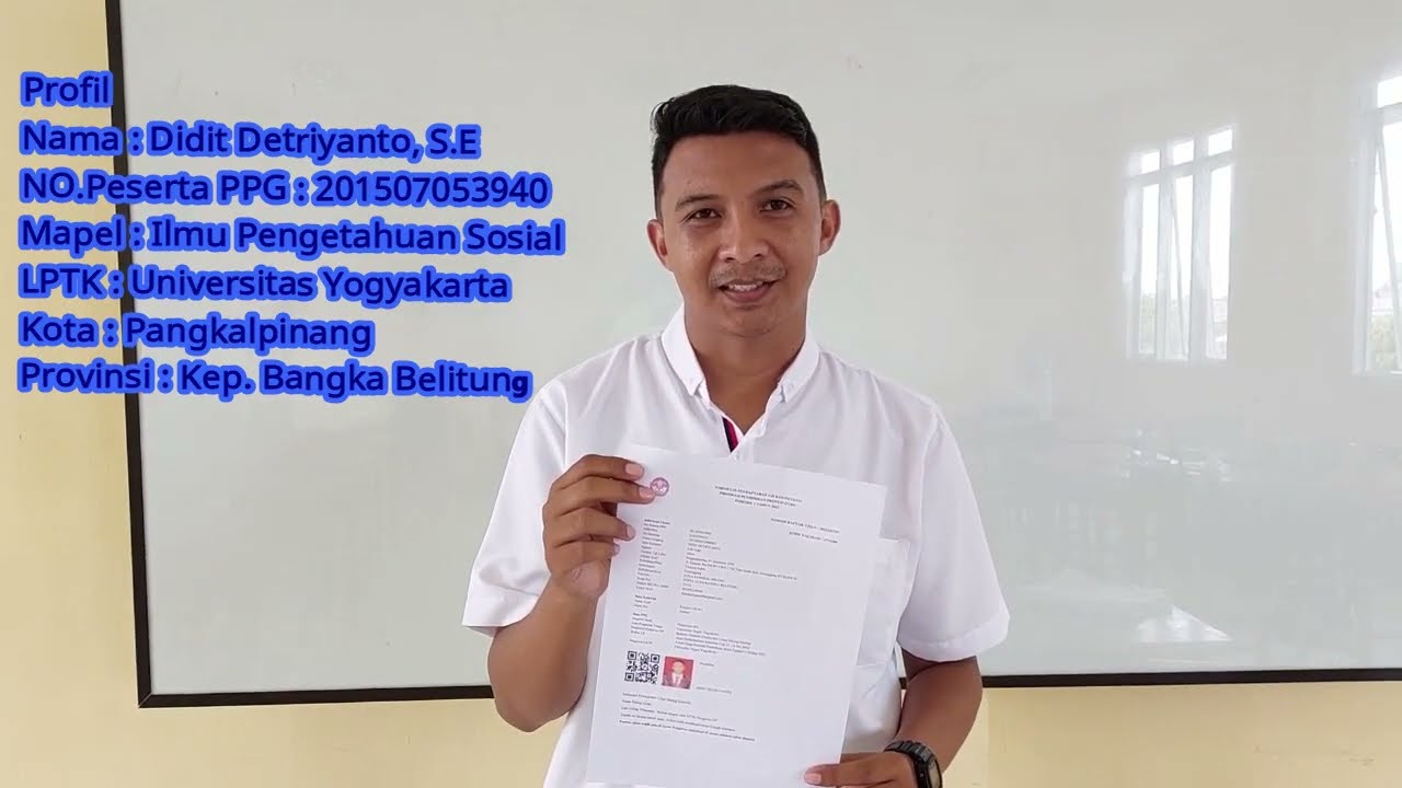 VIDEO UKIN PPG DALJAB 2022 IPS MATERI MOBILITAS SOSIAL LPTK UNIVERSITAS YOGYAKARTA/ #PPG2022