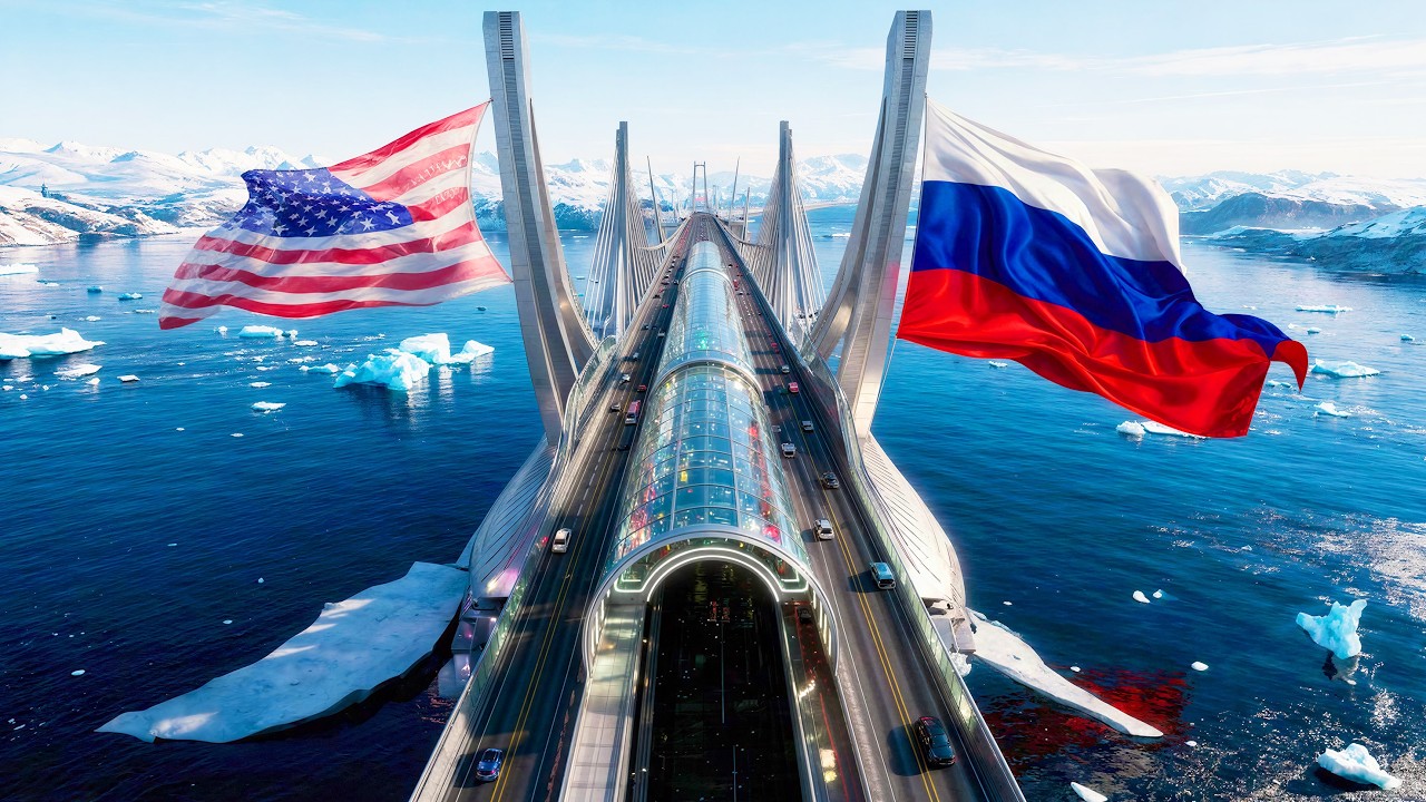 Inside the $8 Billion Bridge Connecting America to RussiaBering Strait Bridge