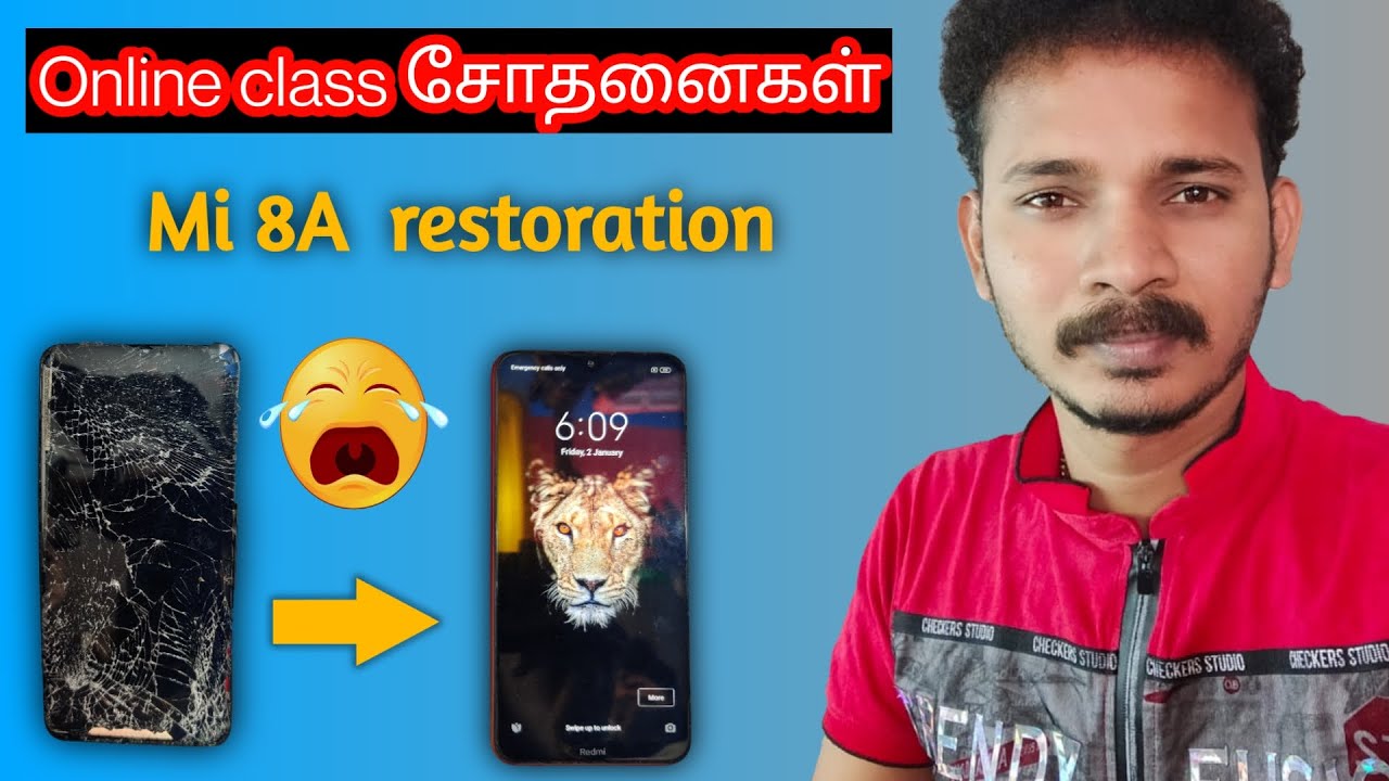 MI 8A RESTORATION | MI MOBILE DISPLAY CHANGE |MI 8A DISASSEMBLY