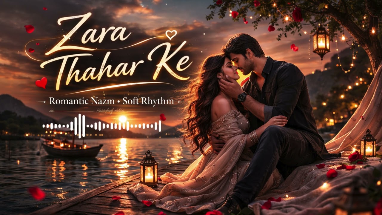 Zara Thahar Ke 🌙 | Aahista Mohabbat • Calm Romantic Hindi Song