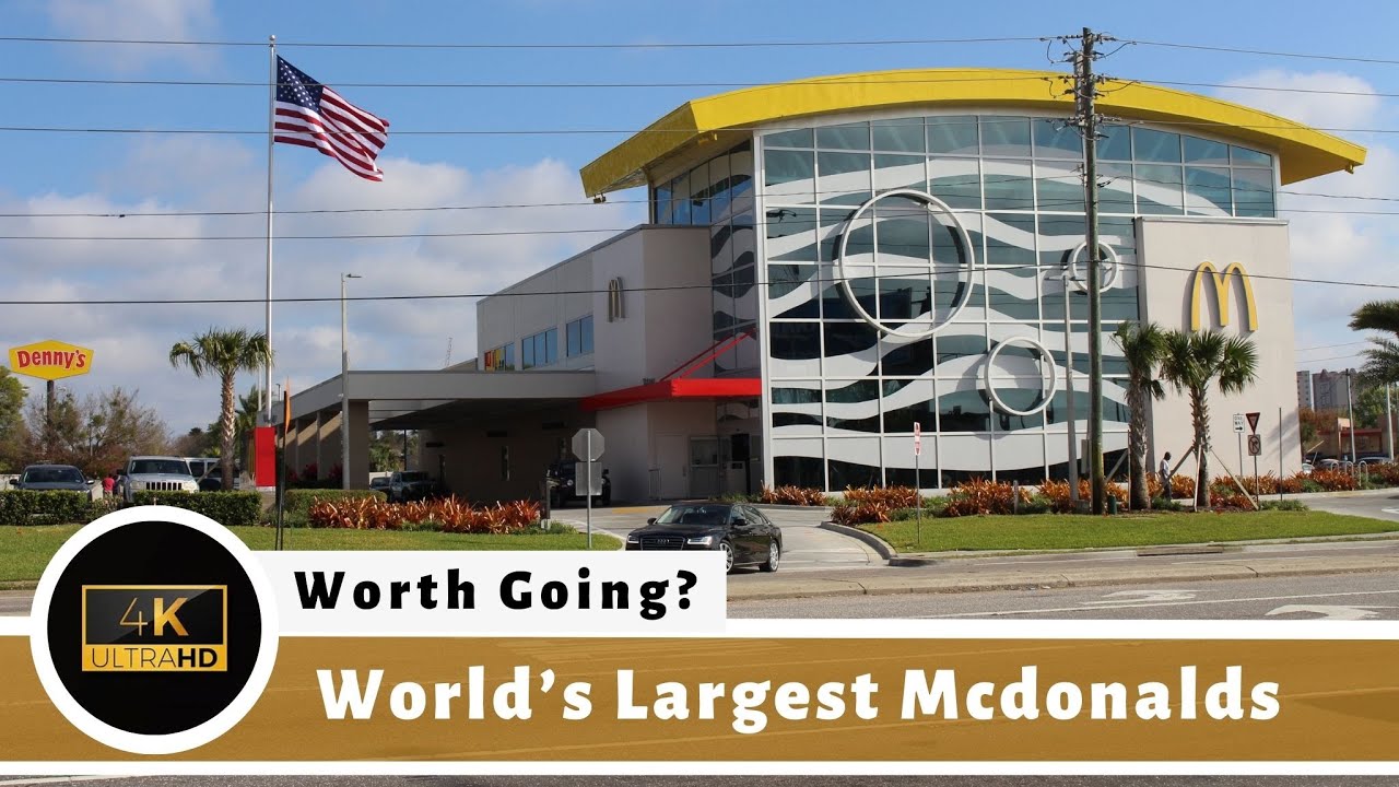 The LARGEST McDONALD'S in the WORLD!