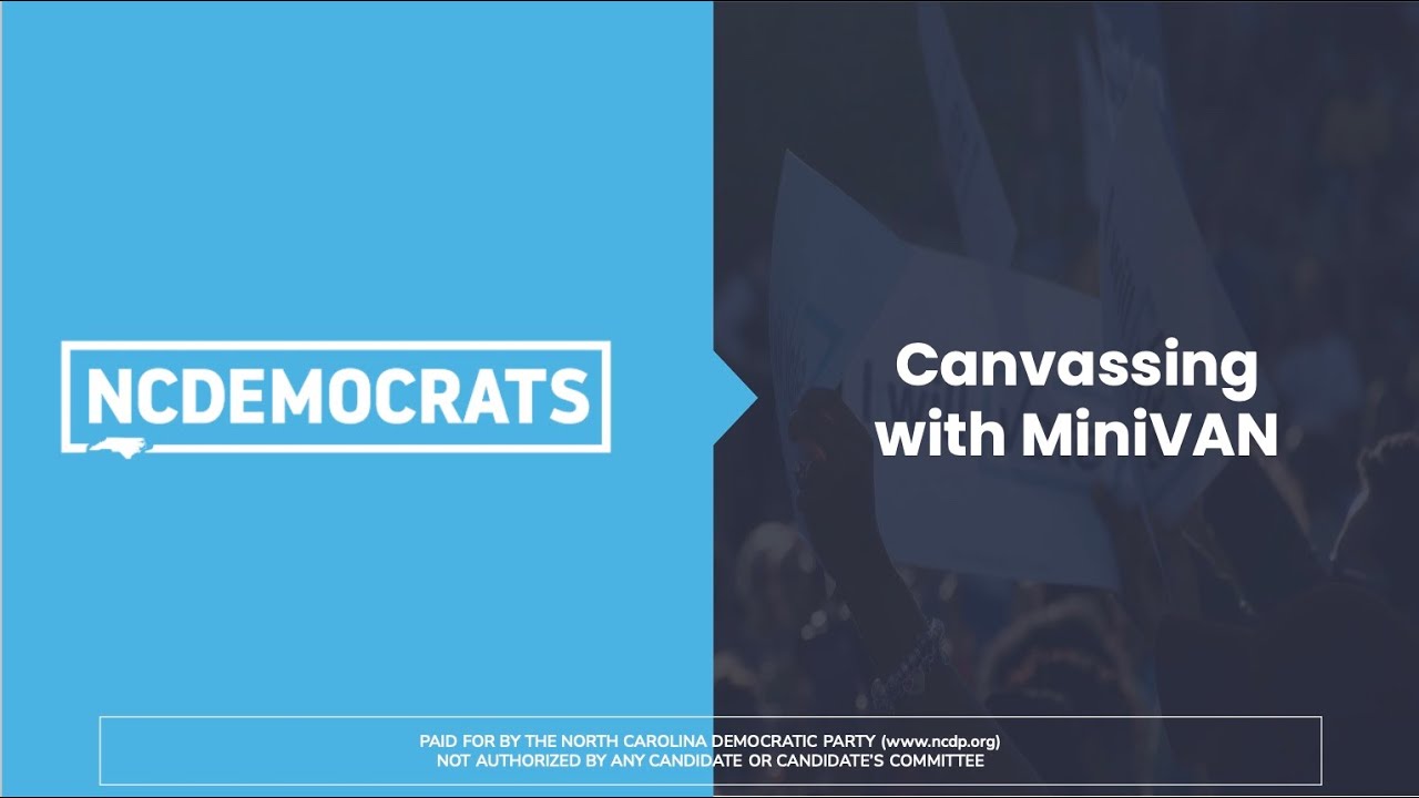 Canvassing with MiniVAN