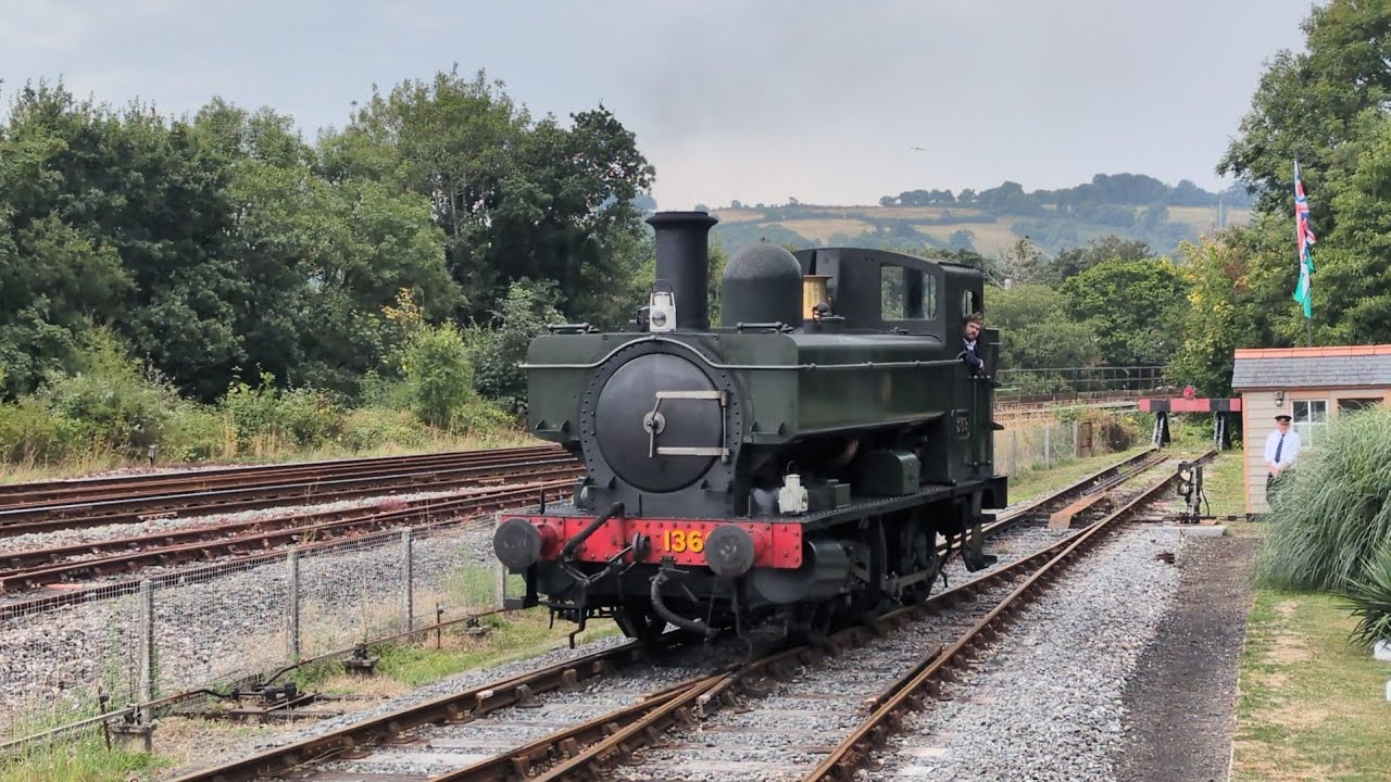 1369 0-6-0 Pannier tank on the South Devon railway 11/08/25