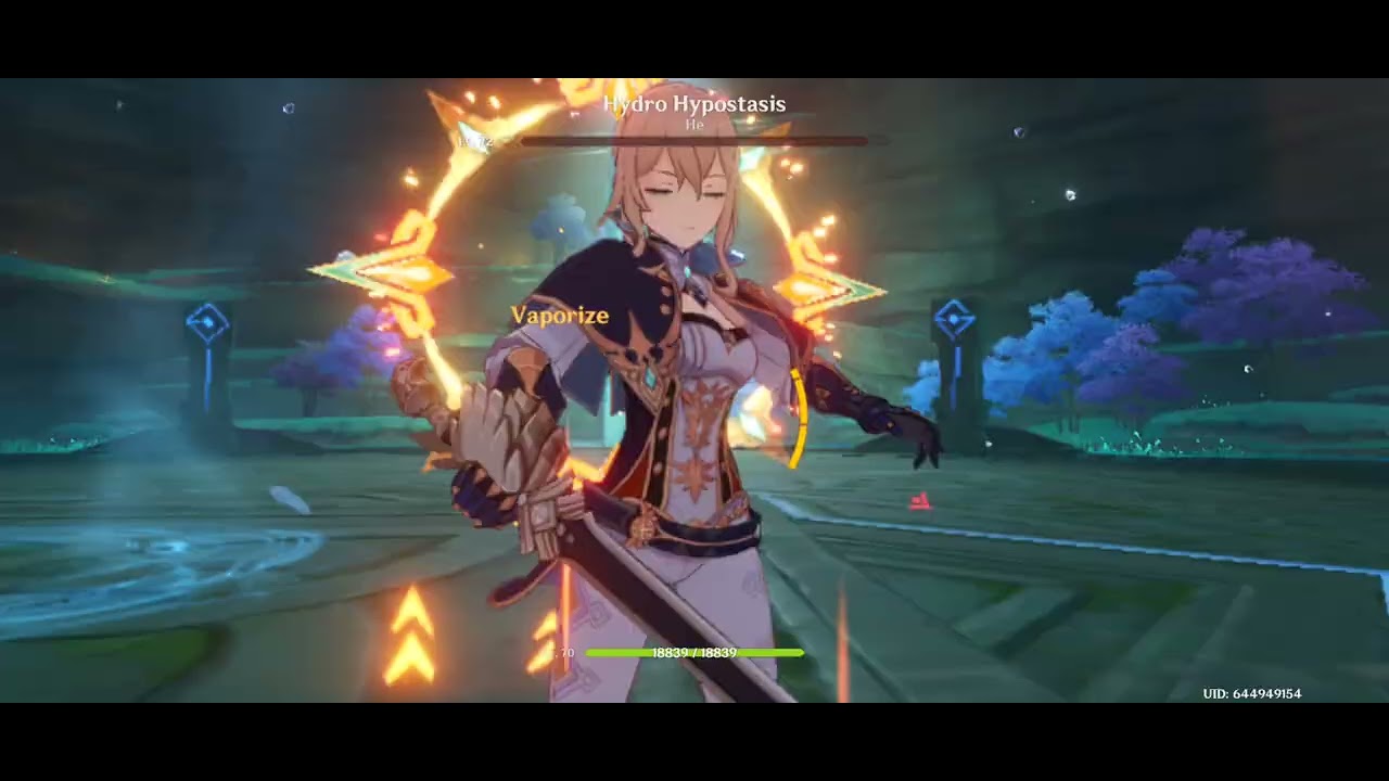 My Genshin Impact Gameplay Hydro Hypostasis Part 7